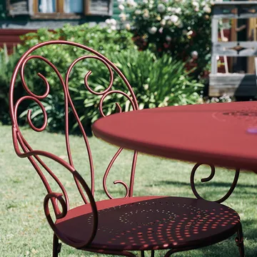 Montmartre stol med armlener - Anthracite - Fermob