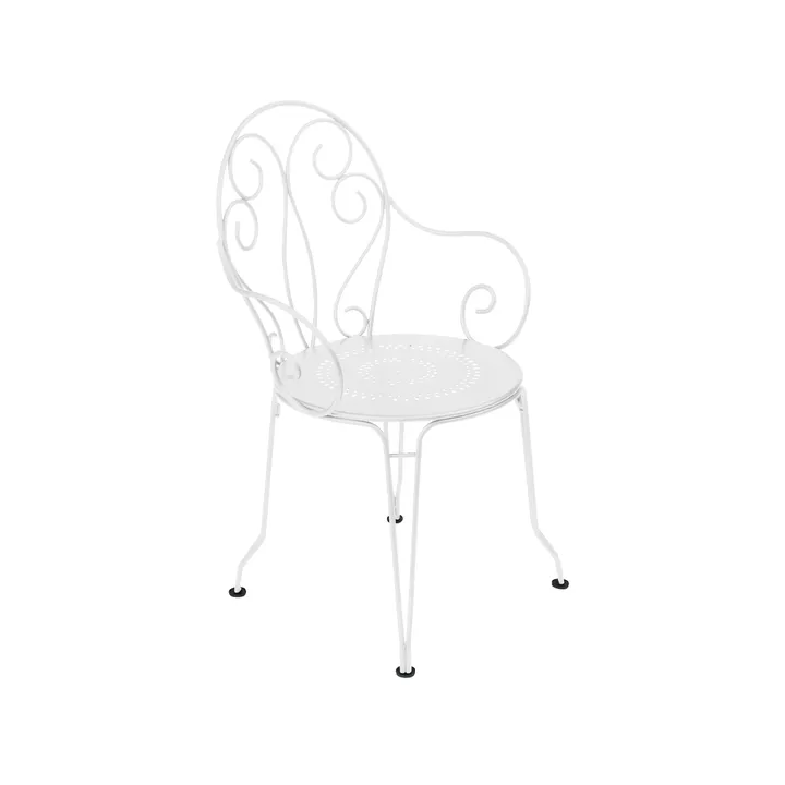 Montmartre stol med armlener - Cotton white - Fermob