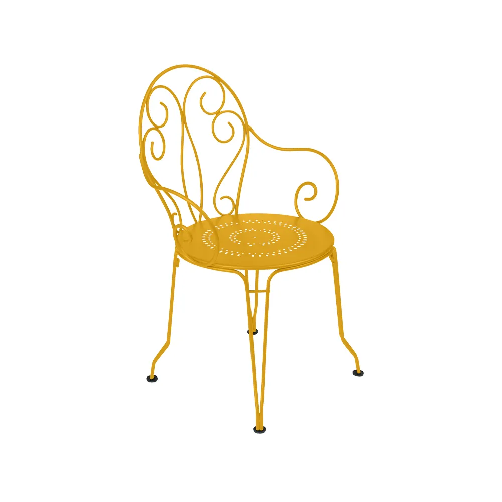 Montmartre stol med armlener, Honey Fermob