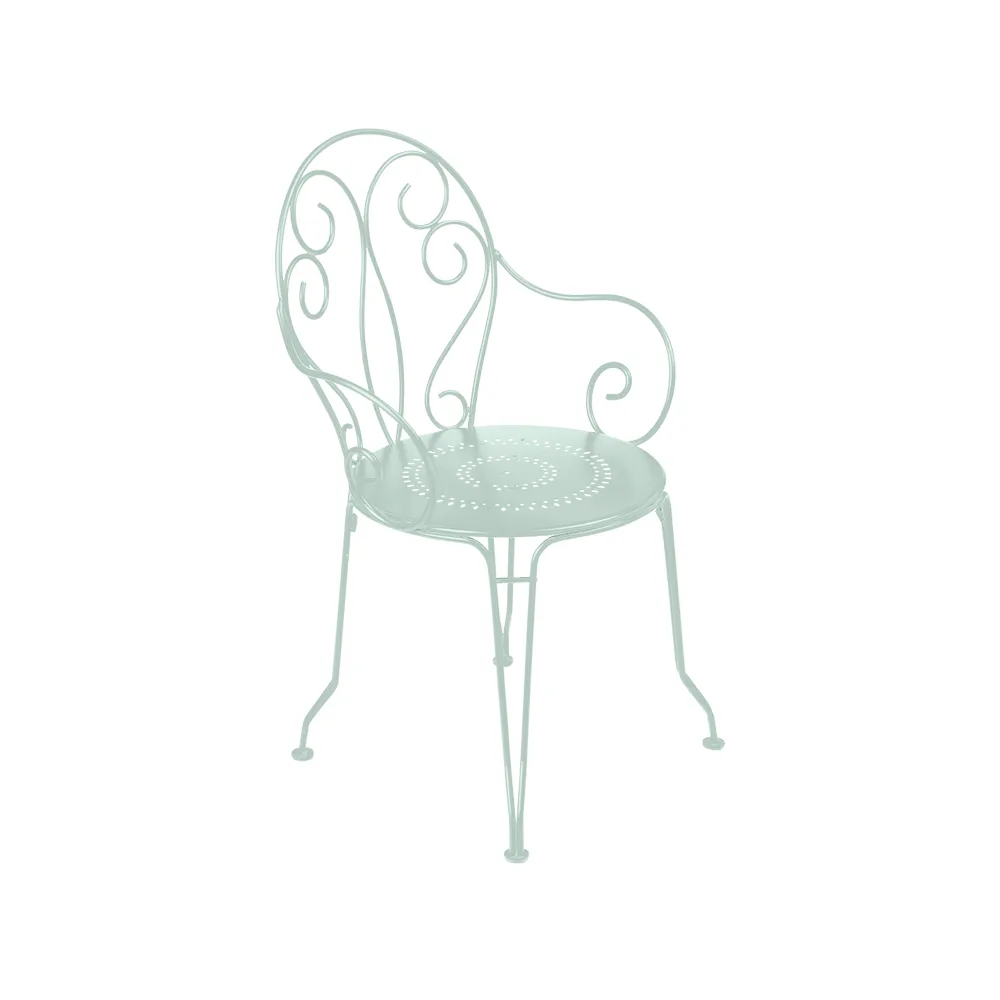 Montmartre stol med armlener, Ice mint Fermob