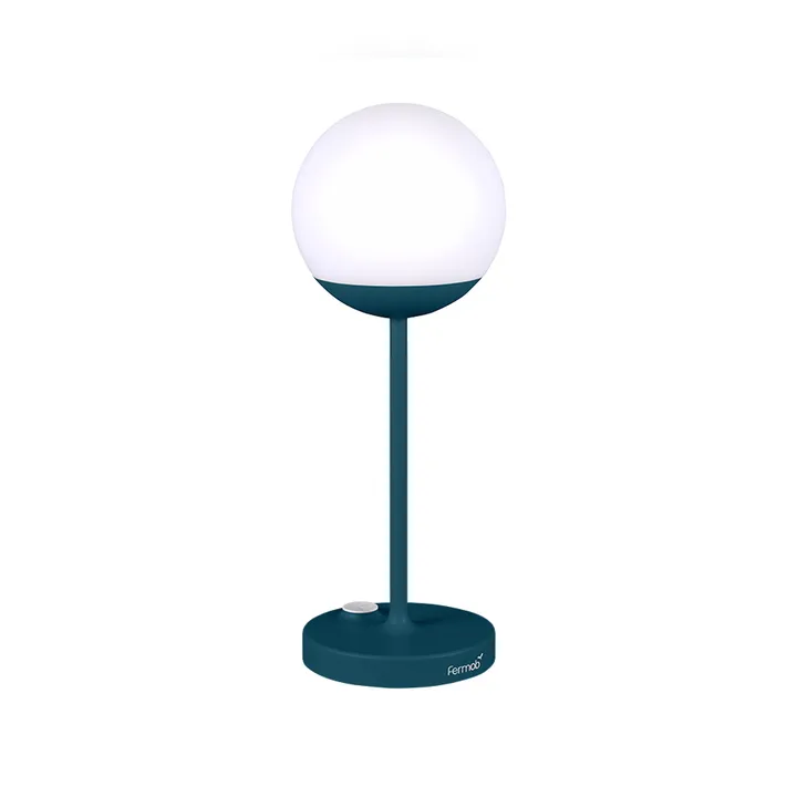 Mooon! bordlampe - acapulco blue, h.41 cm - Fermob