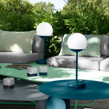 Mooon! bordlampe - anthracite, h.41 cm - Fermob