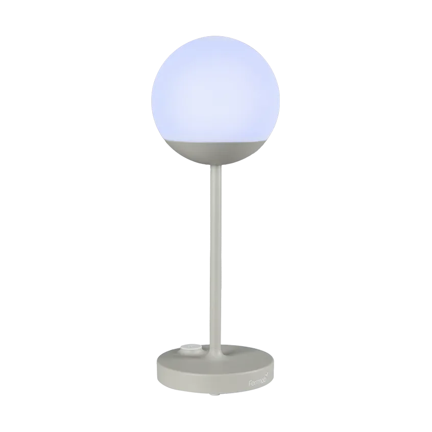 Mooon! bordlampe, Clay grey (grå)-h.41 cm Fermob