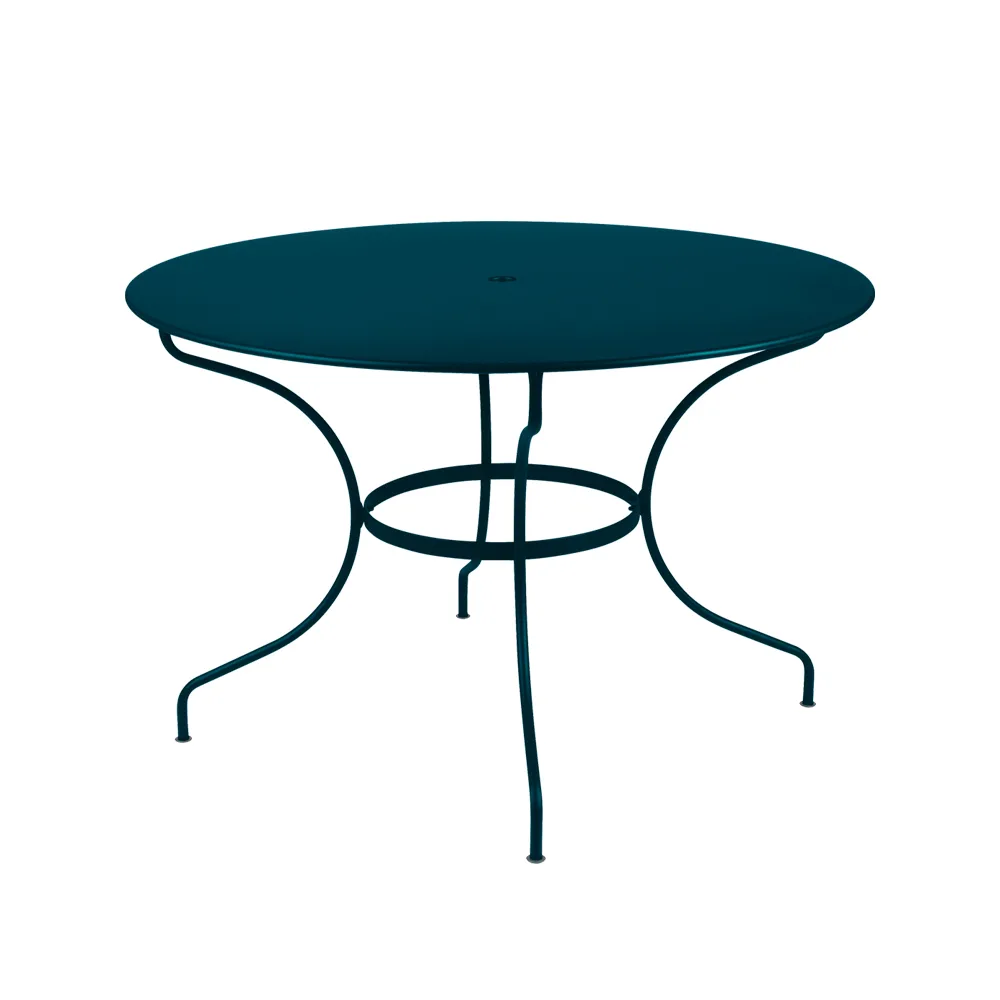 Opera+ bord Ø117 cm, Acapulco blue Fermob