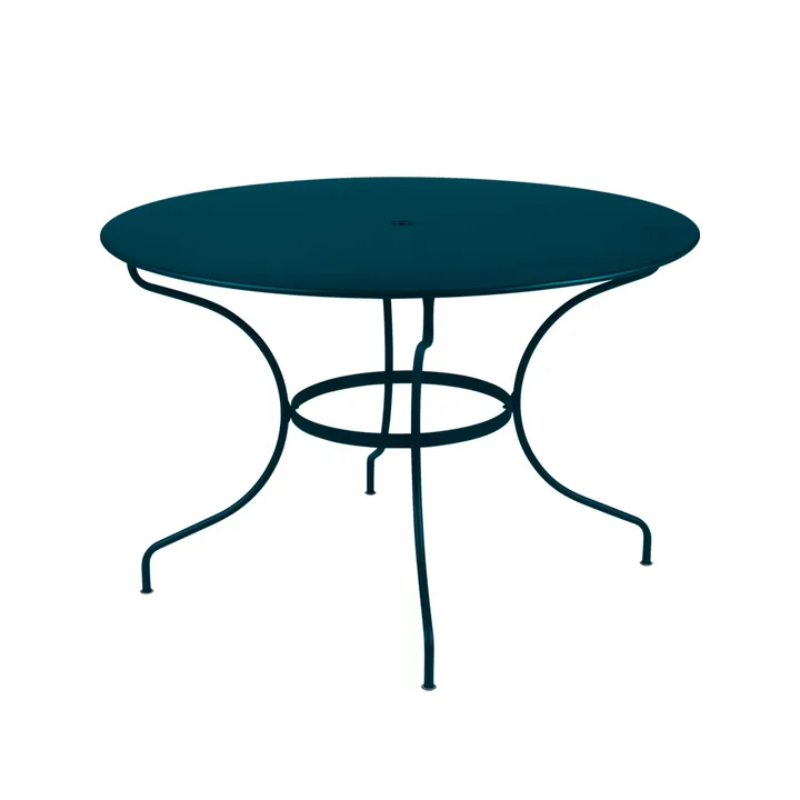 Opera+ bord Ø117 cm - Acapulco blue - Fermob