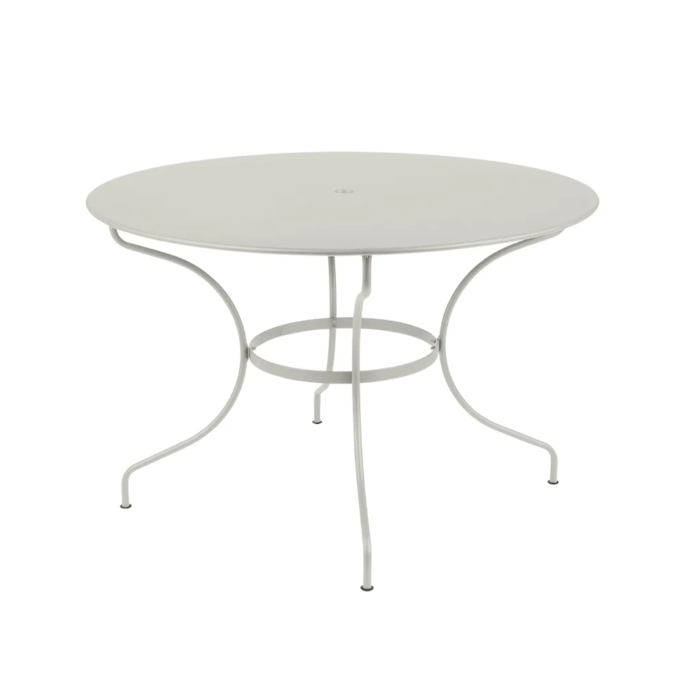 Opera+ bord Ø117 cm, Clay grey Fermob