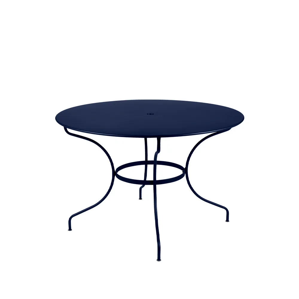 Opera+ bord Ø117 cm, Deep blue Fermob