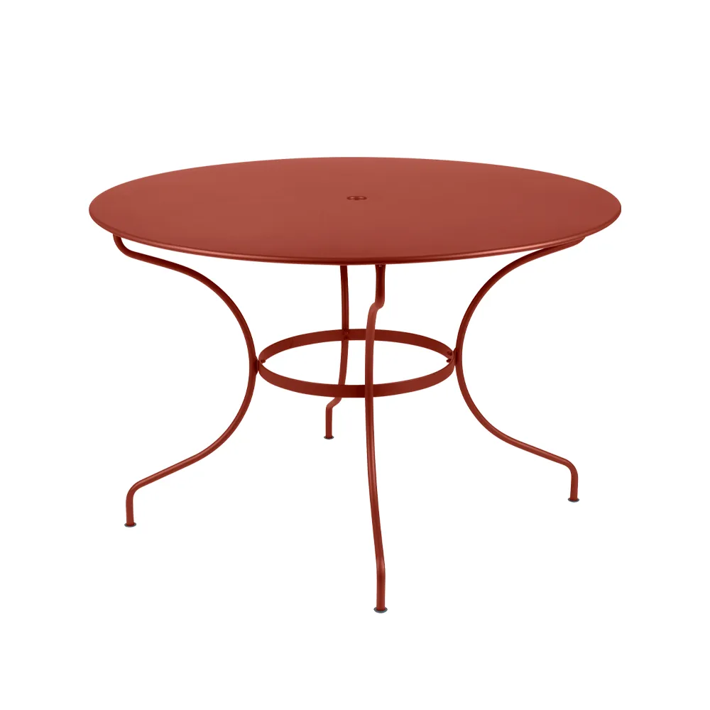 Opera+ bord Ø117 cm, Red ochre (rød) Fermob