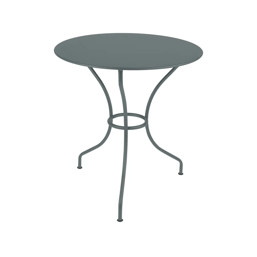 Opera+ bord Ø67 cm, Storm grey Fermob