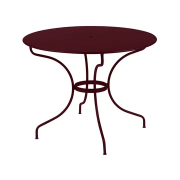 Opera+ bord Ø96 cm - Black cherry - Fermob