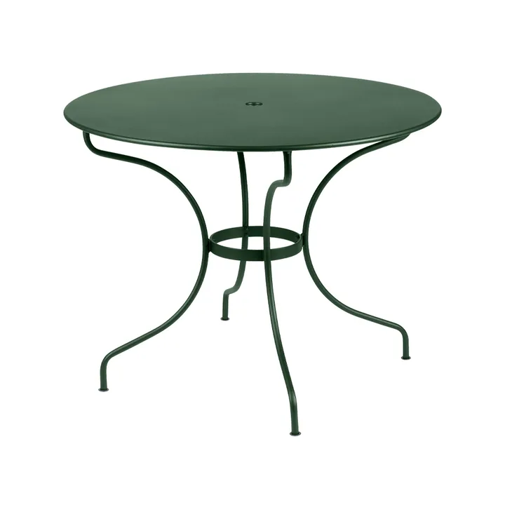 Opera+ bord Ø96 cm - Cedar green (grønn) - Fermob