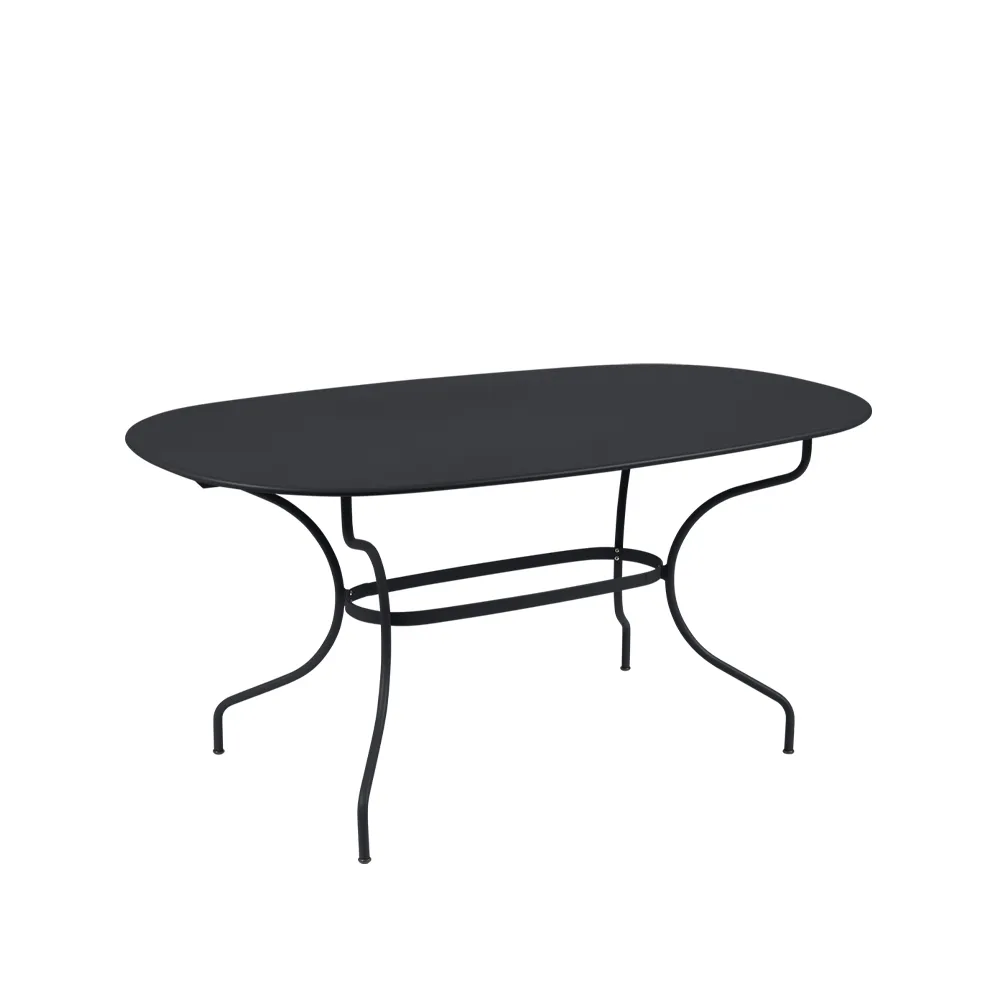 Opera+ bord, ovalt, Anthracite Fermob