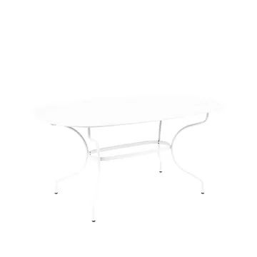 Opera+ bord, ovalt - Cotton white - Fermob
