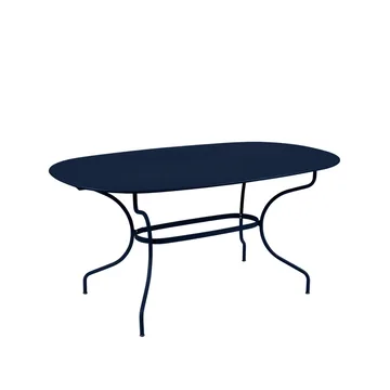 Opera+ bord, ovalt - Deep blue - Fermob
