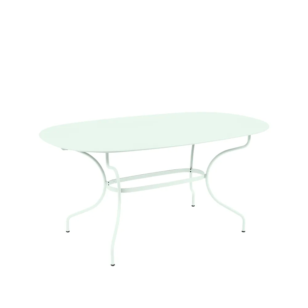 Opera+ bord, ovalt, Ice mint Fermob