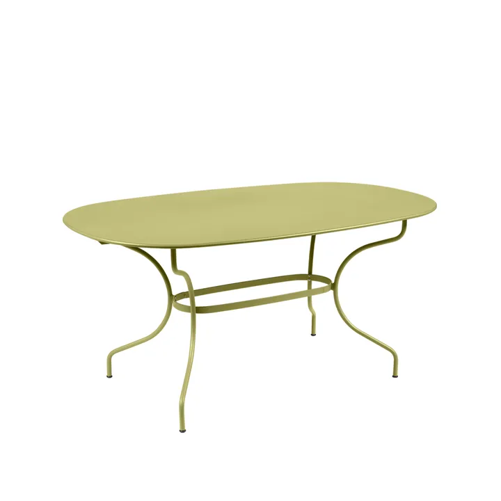 Opera+ bord, ovalt - Willow green - Fermob