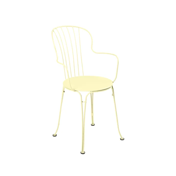Opera+ stol med armlener - Frosted lemon (gul) - Fermob