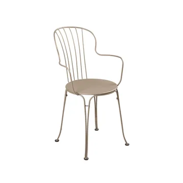 Opera+ stol med armlener - Nutmeg (beige) - Fermob