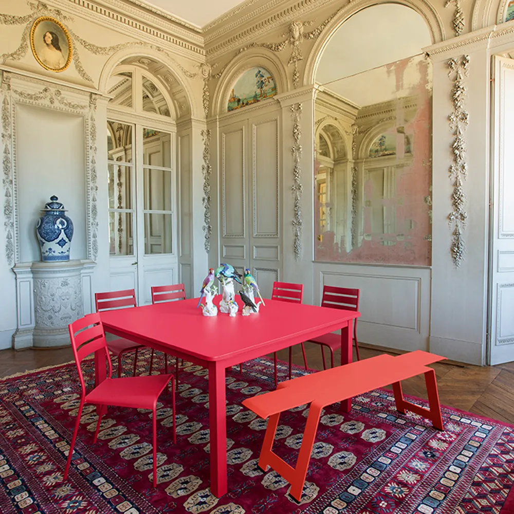 Origami benk, Red ochre Fermob