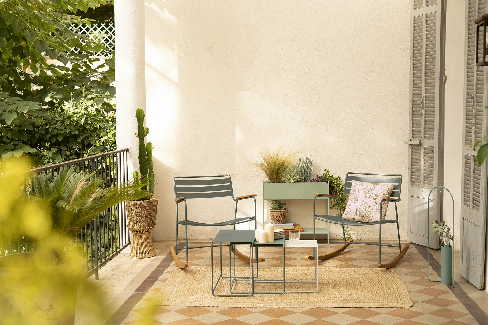 Picolino plant holder h.63 cm, Rosmarin Fermob