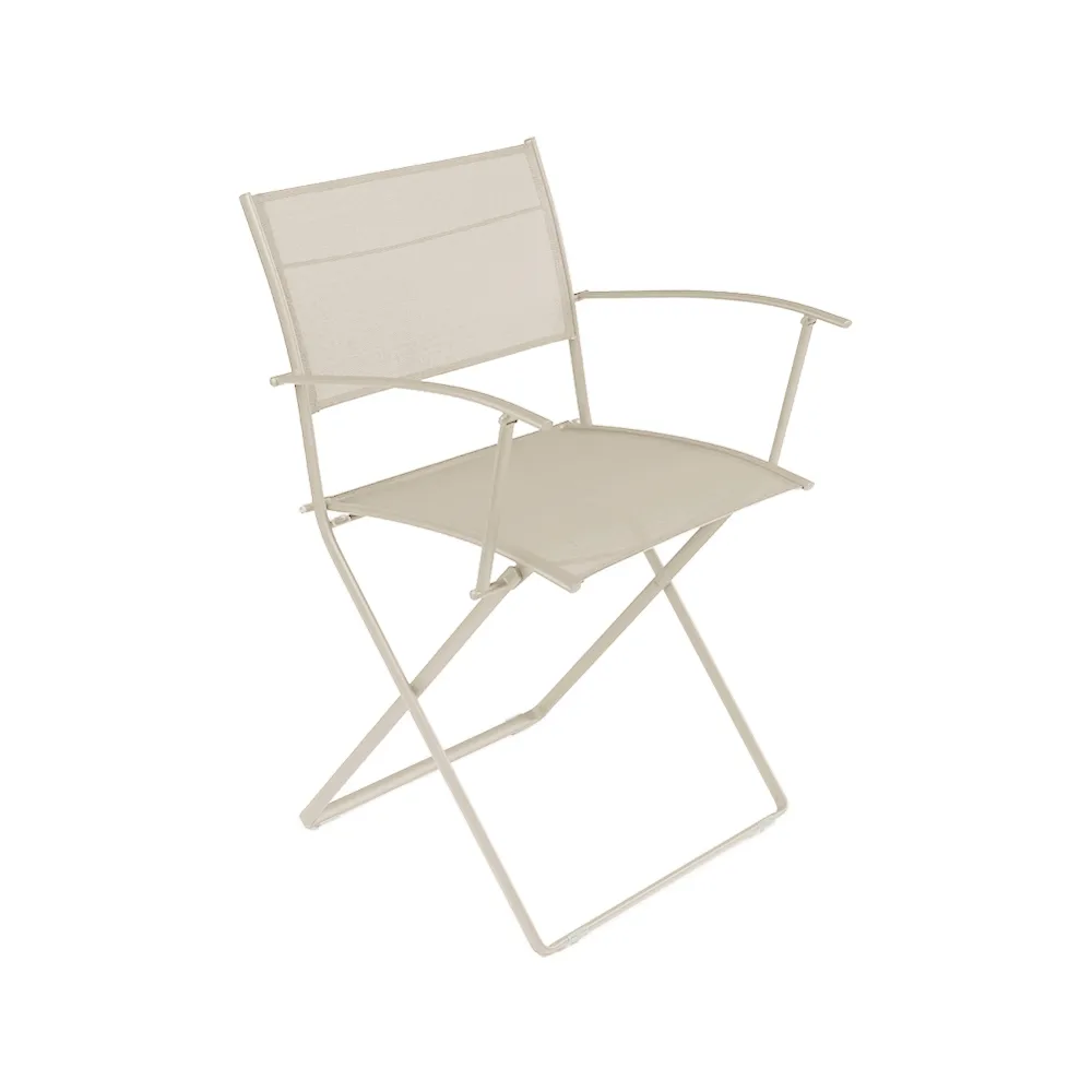 Plein Air stol med armlener, Nutmeg (beige) Fermob