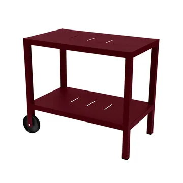 Quiberon serveringsvogn - Black cherry (vinrød) - Fermob