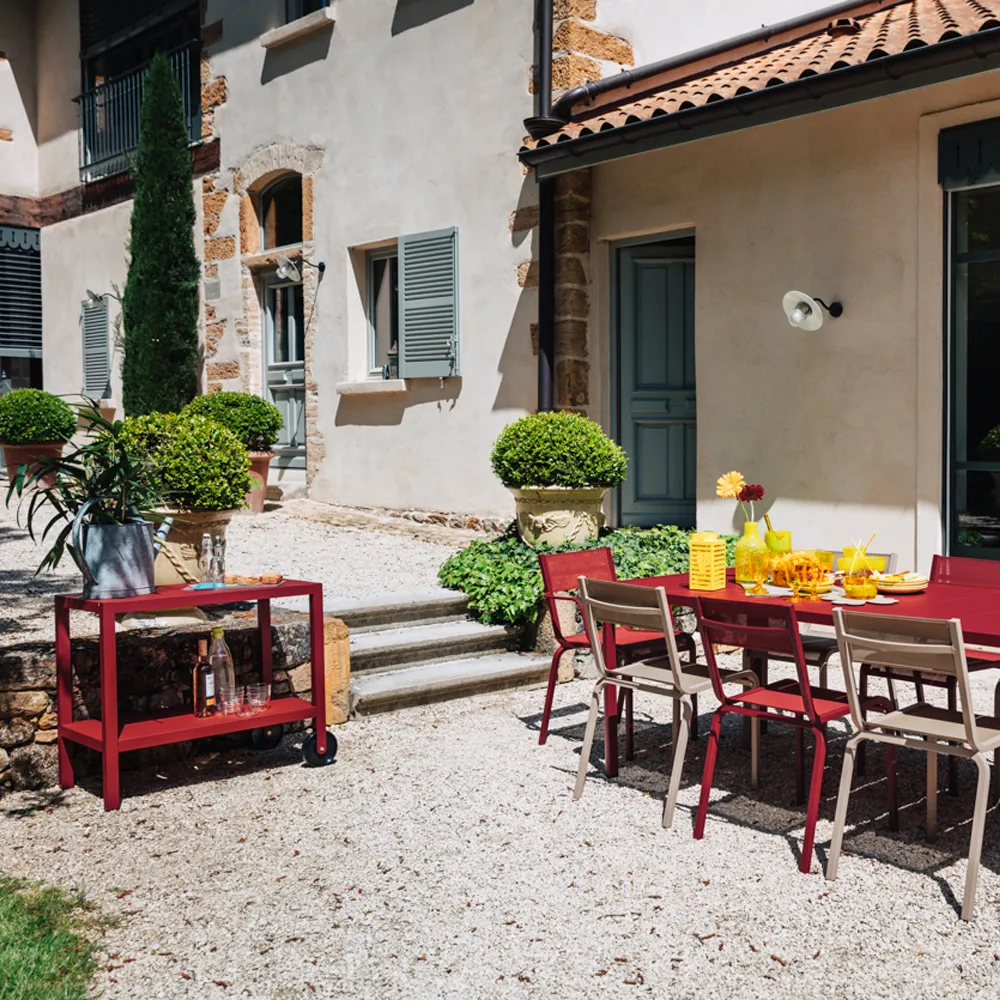 Quiberon serveringsvogn, Rosemary Fermob