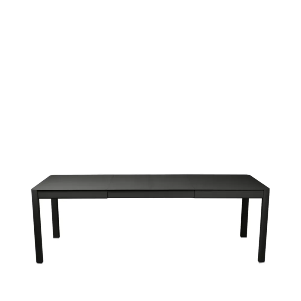 Ribambelle L bord, Liquorice (svart), 2 uttrekksplater Fermob