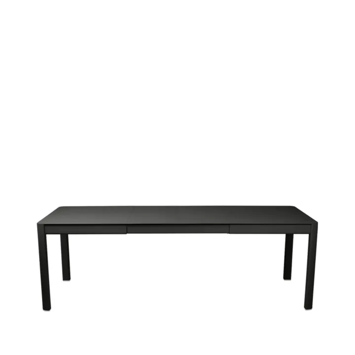 Ribambelle L bord - Liquorice (svart), 2 uttrekksplater - Fermob