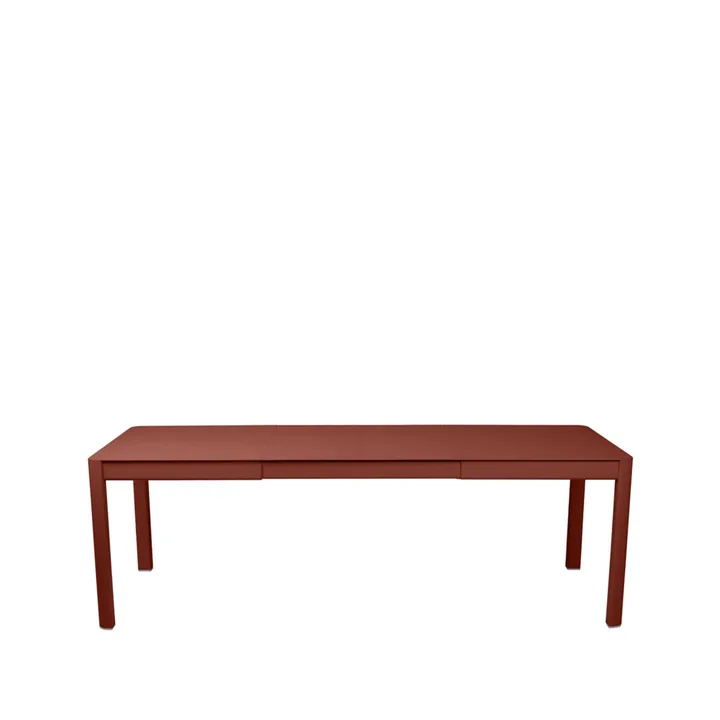 Ribambelle L bord - Red ochre, 2 uttrekksplater - Fermob