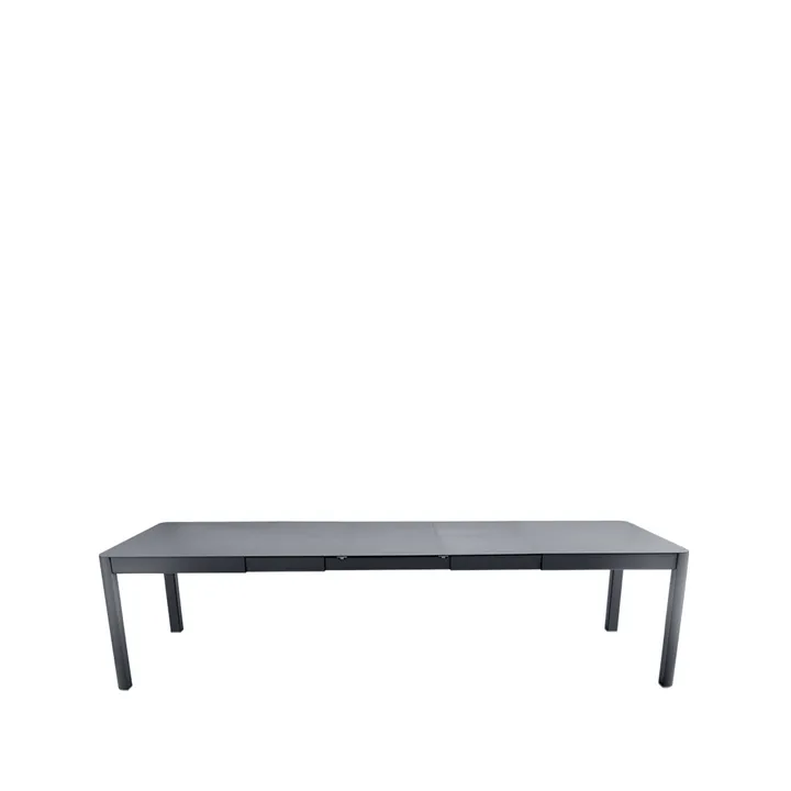Ribambelle XL bord - Anthracite (grå), 3 uttrekksplater - Fermob