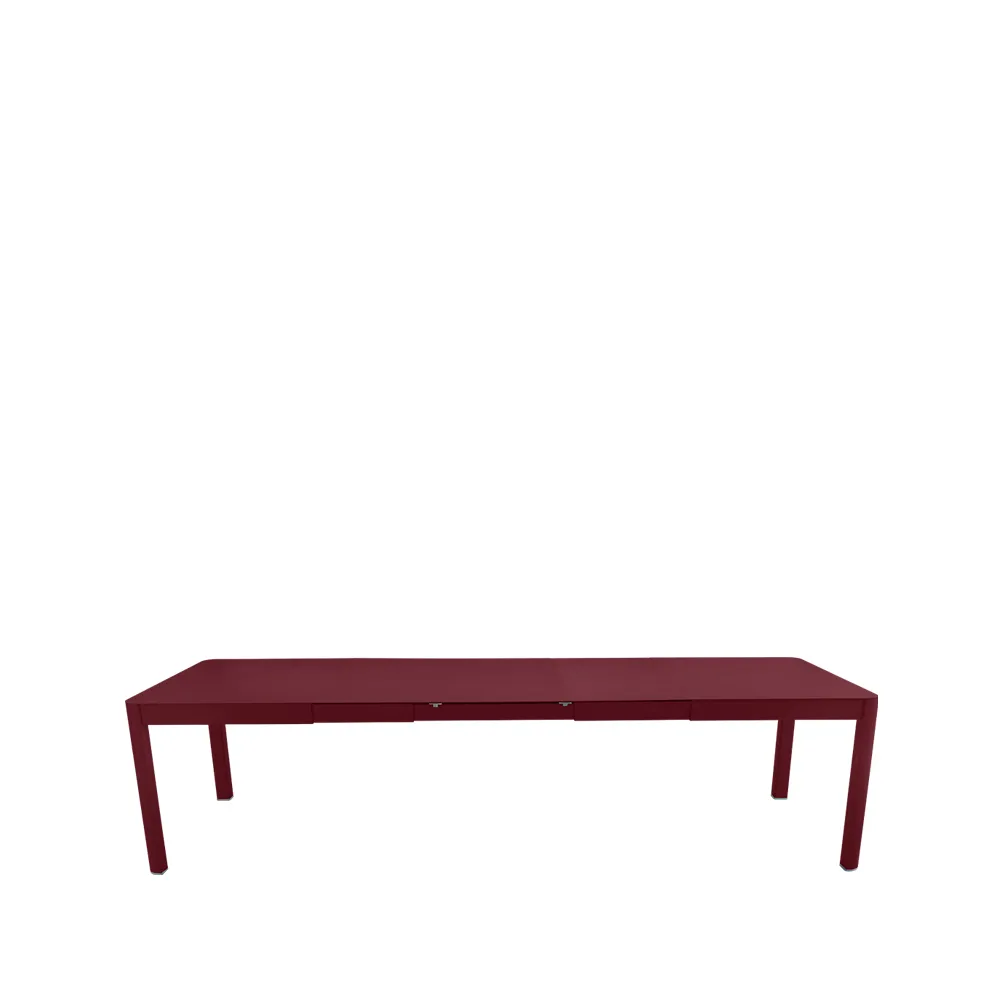 Ribambelle XL bord, Black cherry (vinrød), 3 uttrekksplater Fermob