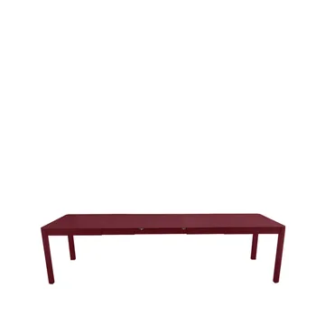 Ribambelle XL bord - Black cherry (vinrød), 3 uttrekksplater - Fermob