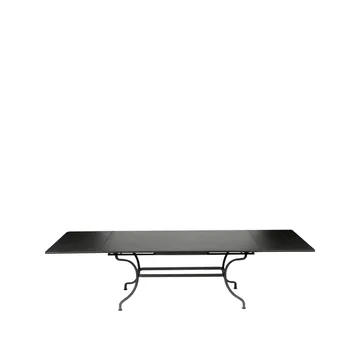 Romane bord inkl. ileggsplater 2x50 cm - Liquorice (svart) - Fermob