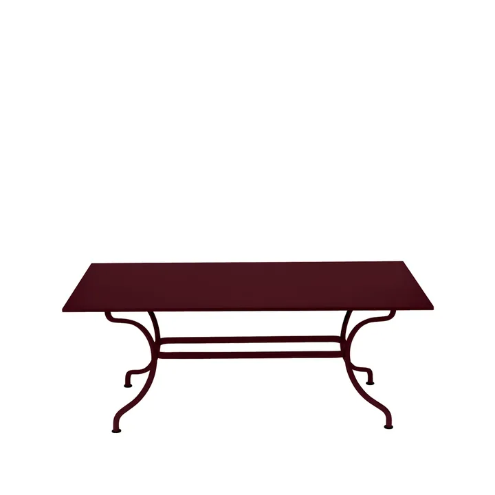 Romane bord, rektangulært - Black cherry (vinrød) - Fermob