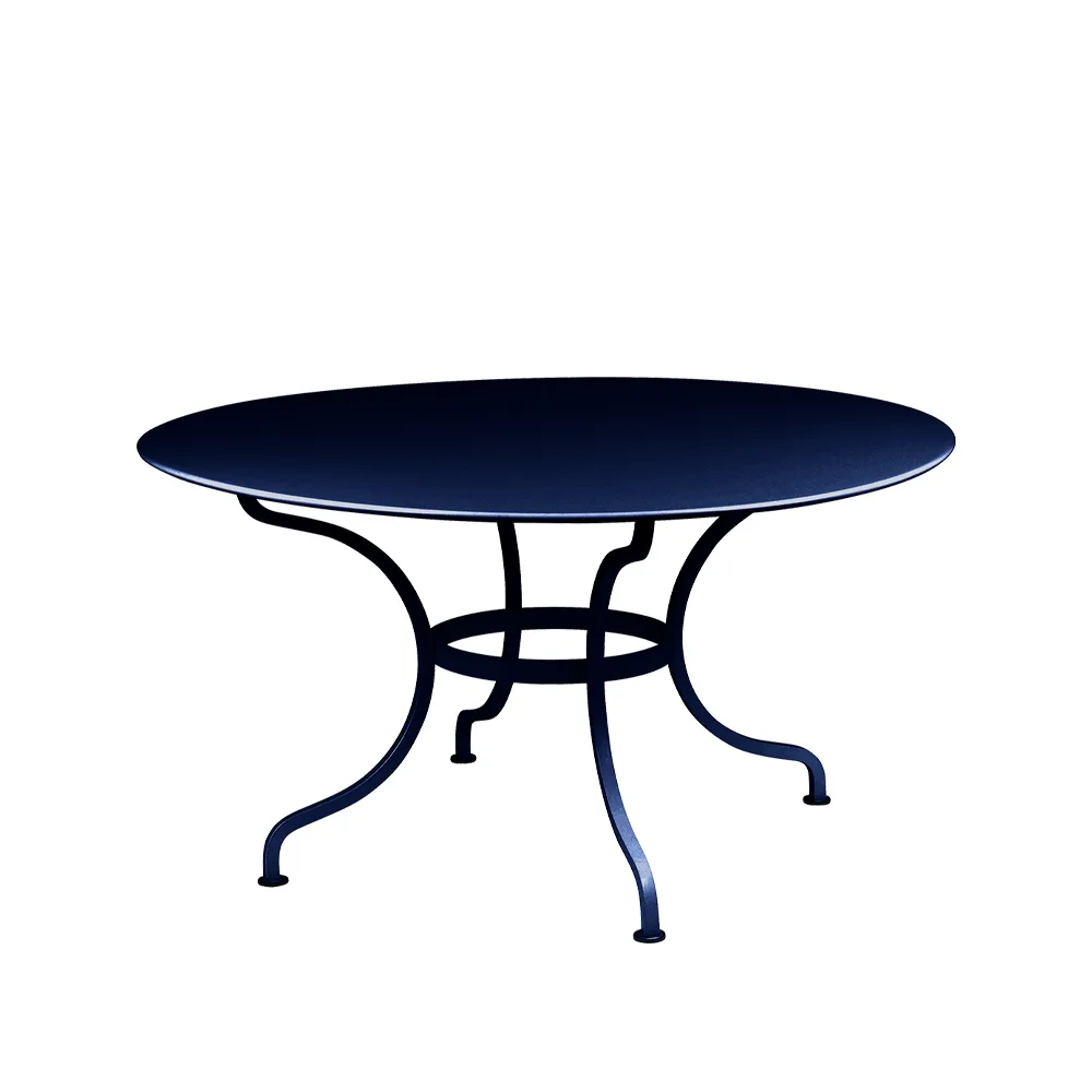 Romane bord, rundt, Deep blue (blå) Fermob