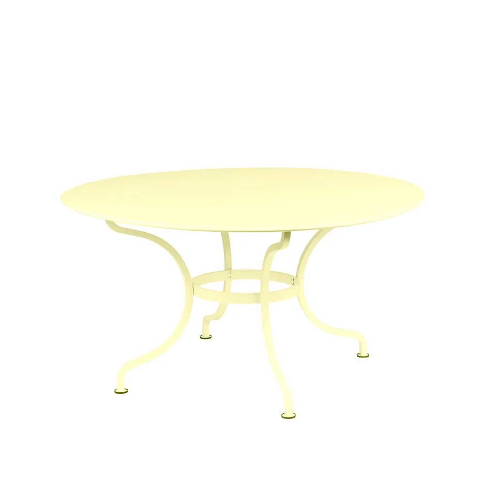 Romane bord, rundt, Frosted lemon (gul) Fermob