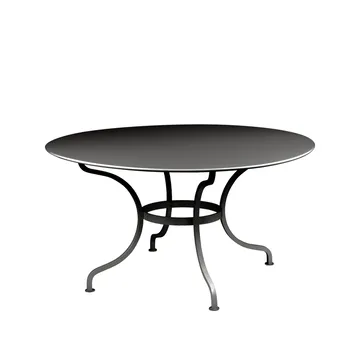 Romane bord, rundt - Liquorice (svart) - Fermob