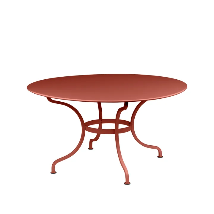 Romane bord, rundt - Red ochre - Fermob