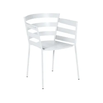 Rythmic stol med armlener - Cotton white (hvit) - Fermob
