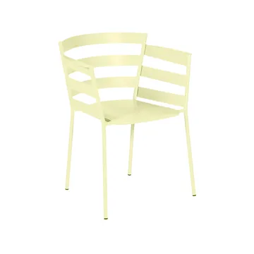 Rythmic stol med armlener - Frosted lemon - Fermob