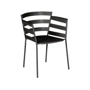 Rythmic stol med armlener - Liquorice - Fermob