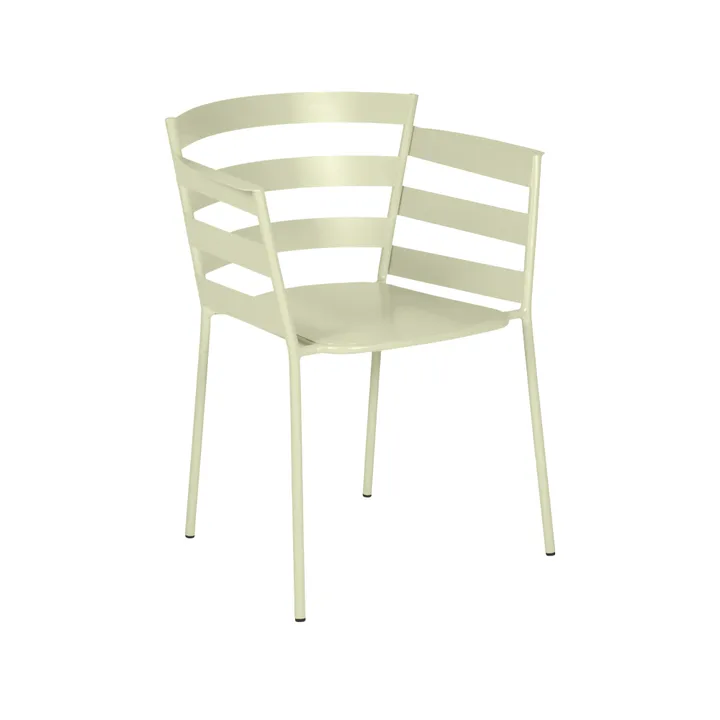 Rythmic stol med armlener - Willow green - Fermob