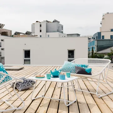 Sixties bord - Acapulco blue - Fermob