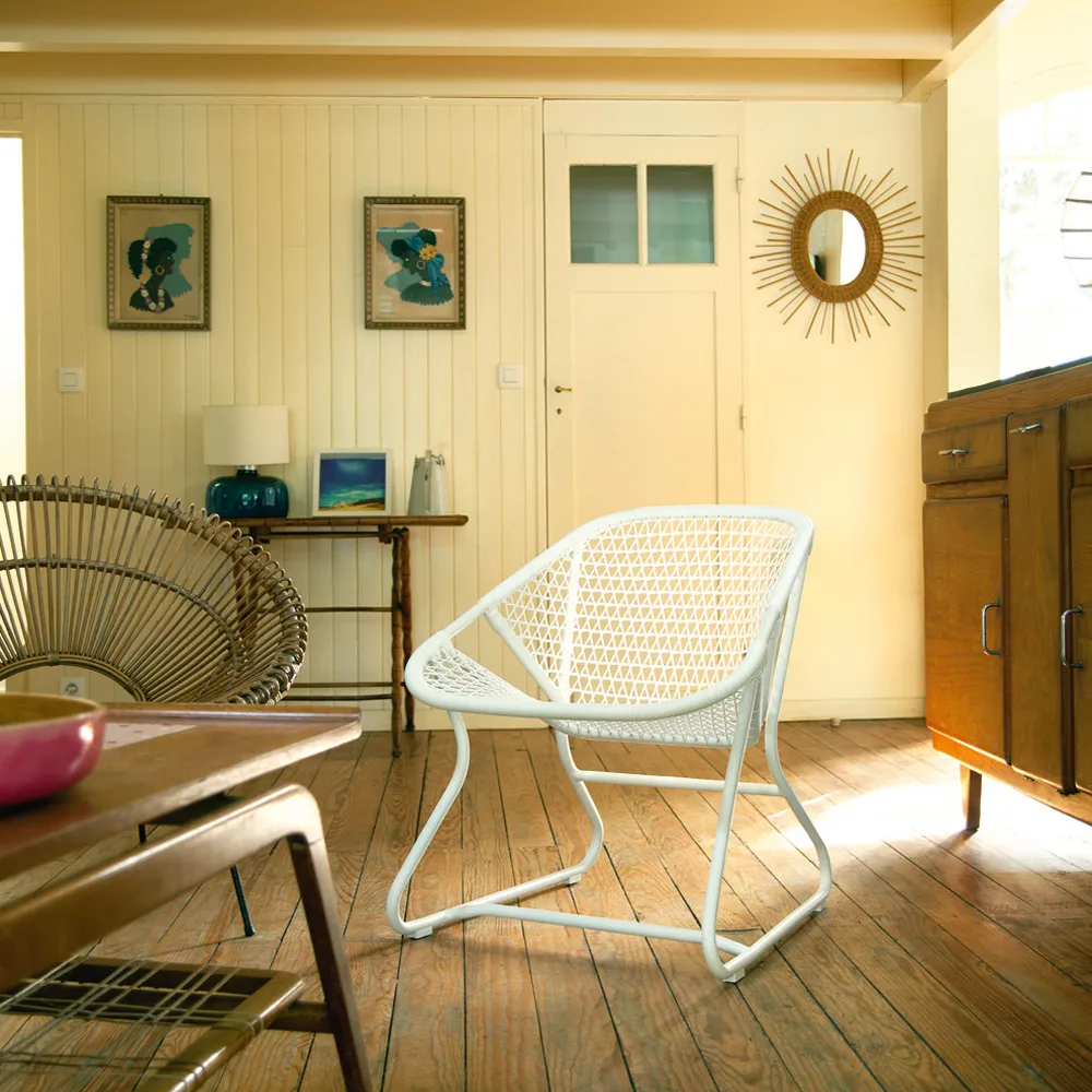 Sixties lenestol, Red ochre Fermob