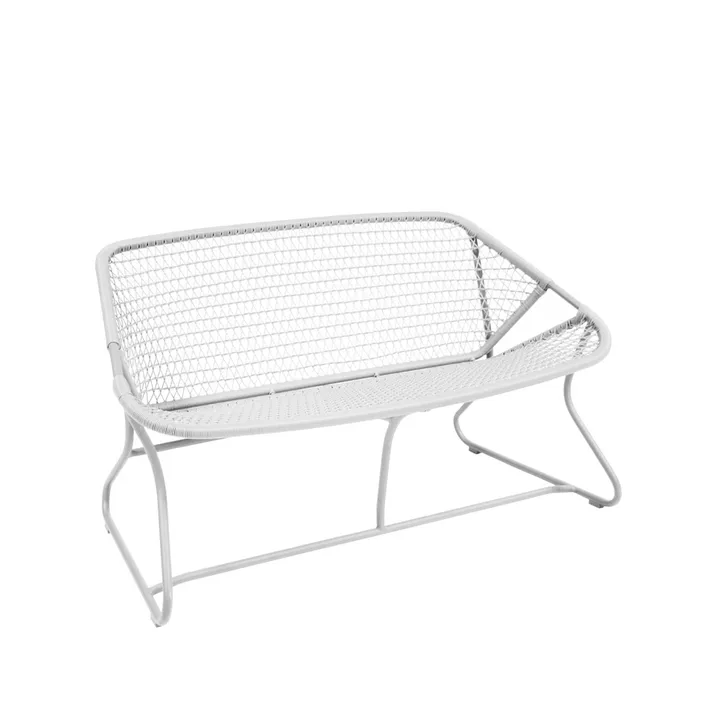 Sixties sofa - Cotton white (hvit) - Fermob