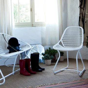 Sixties stol - Cotton white - Fermob