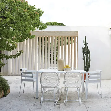 Sixties stol - Cotton white - Fermob