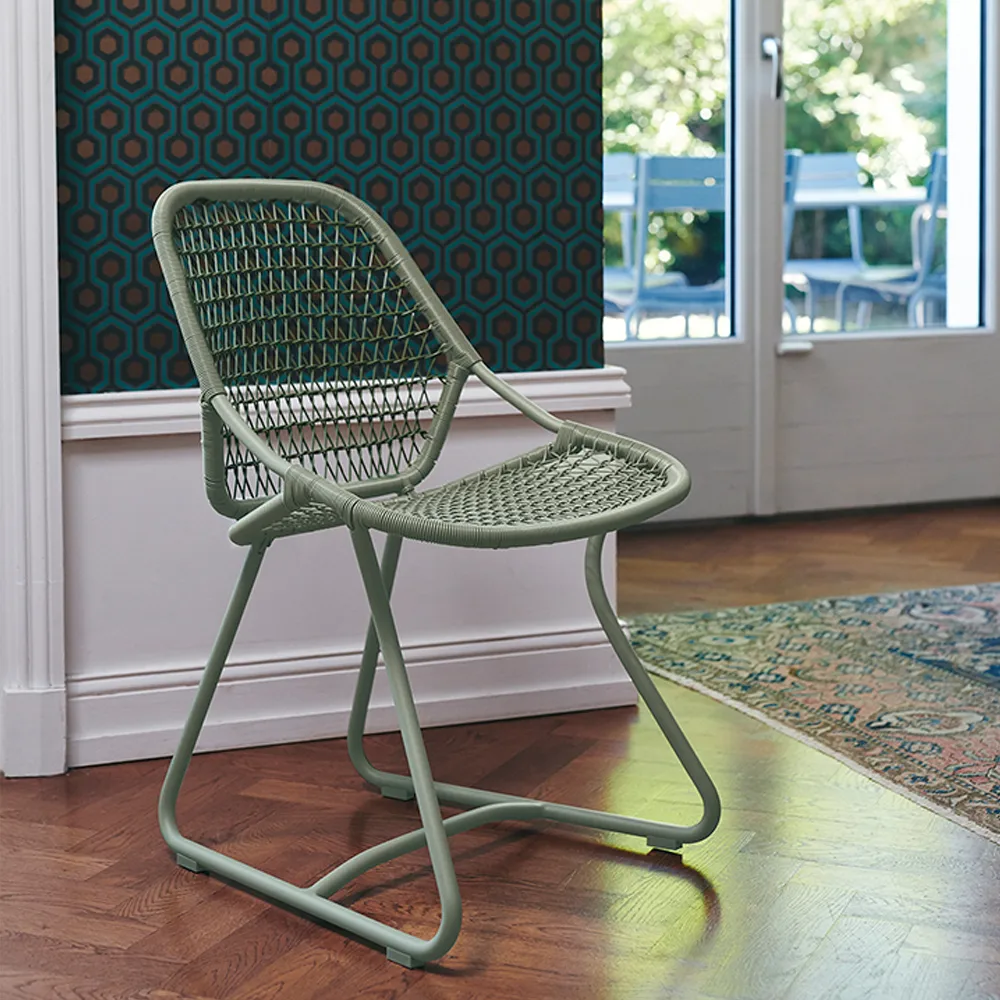 Sixties stol, Cotton white Fermob