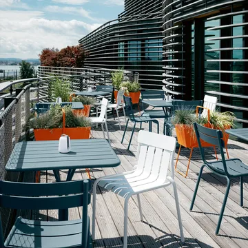 Stripe stol - Cotton white - Fermob